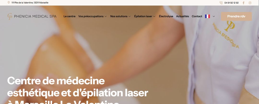 Site de Phenicia Medical Spa